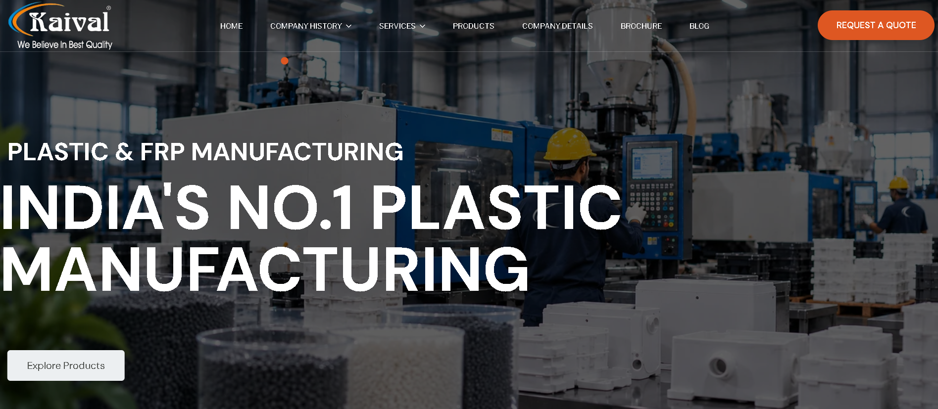 Kaival Plastic – Industrial B2B & Manufacturing