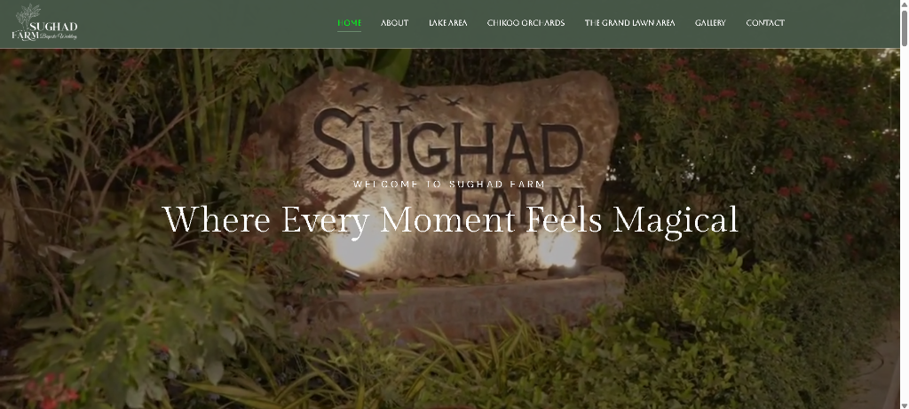 The Sughad Farm – Premier Destination & Event Venue